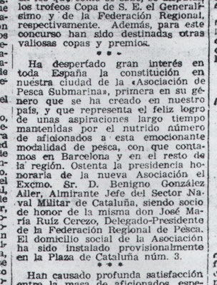 Fragmento de la página 3 de El Mundo Deportivo del 5 de junio de 1946.