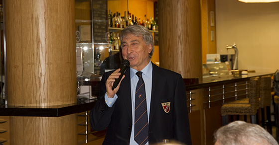 José Antonio, feliz recordando su etapa como presidente del APS