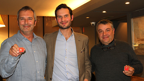 Joan Ramon Vidal y Joan Carles Fluxà